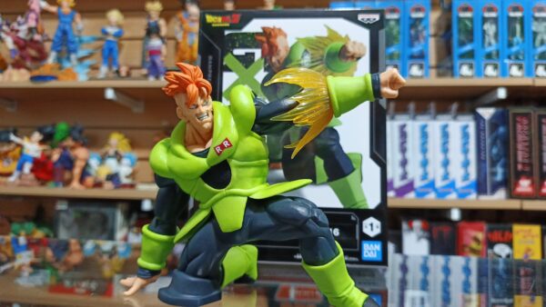 androide 16 155/12.5
Dragon Ball Z
Tamaño:13cm