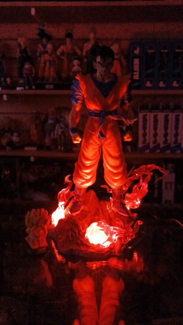 Gohan el orgullo de los guerreros 
Dragón Ball Z 260/12.5
Tamaño:30cm
Viene con su cable y cabeza
