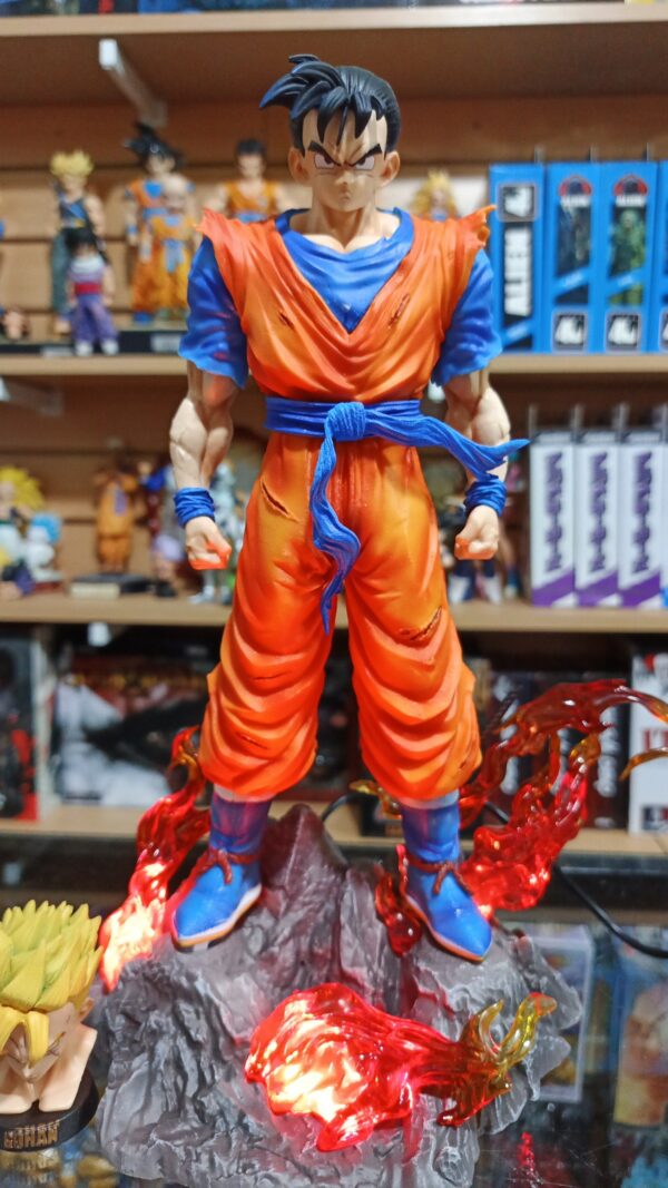 Gohan el orgullo de los guerreros 
Dragón Ball Z 260/12.5
Tamaño:30cm
Viene con su cable y cabeza