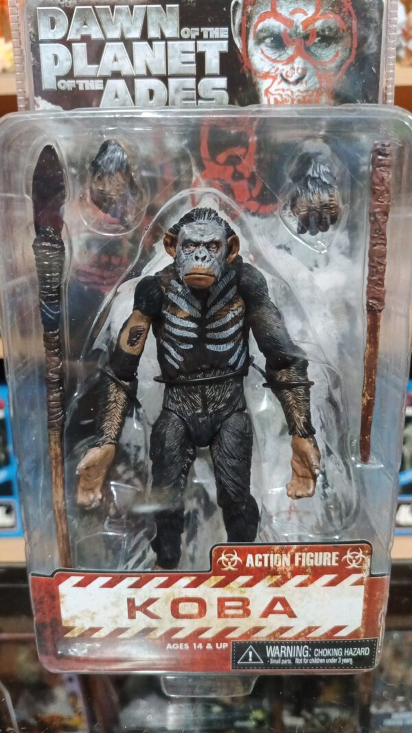 KOBA
PLANETA DE LOS SIMIOS 🌎 
TAMAÑO:15CM