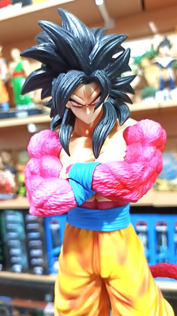 Goku ssj4  face 4 
Dragón Ball GT
Tamaño;31cm
Cabeza intercambiables