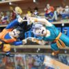 Goten y trunks 210 fusion gotenks 
Dragón Ball Z 
Tamaño:29cm de ancho