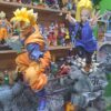 Gohan 26 cm altura vs Androide 18 29 cm altura 
Un futuro diferente
