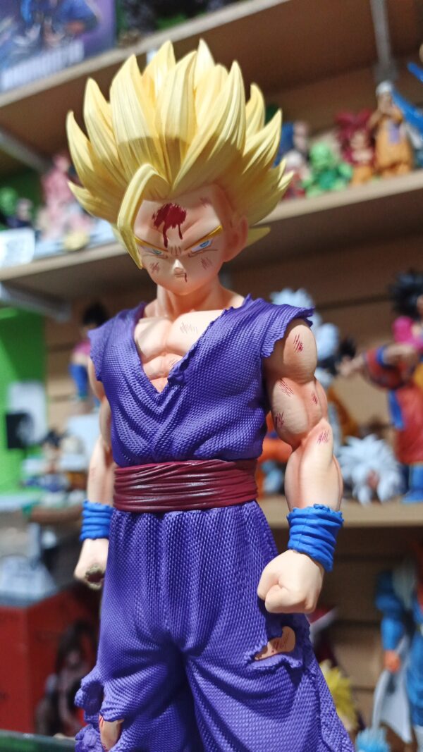 Gohan super Saiyan semillas del ermitaño 
Dragón Ball Z 
Tamaño:29cm
Tiene muy buenos detalles