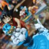 Set de dragón Ball Z 
Dragón ball Z 
Maestro roshi, Bulma, mini bulma, ozaru y el resto 
Tamaño:10cm y 8 cm