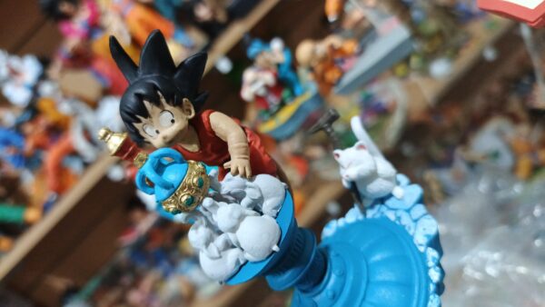Set de dragón Ball Z 
Dragón ball Z 
Maestro roshi, Bulma, mini bulma, ozaru y el resto 
Tamaño:10cm y 8 cm