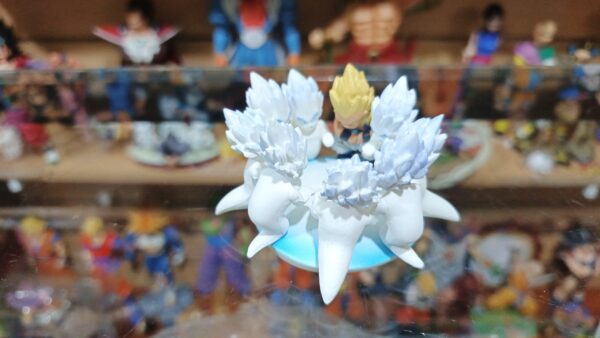 Gotenks fantasma 👻 fusion Goten y trunk 
Dragón ball Z 
Tamaño:5cm