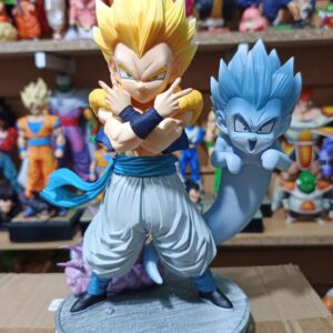Gotenks Fantasma fusion Goten y trunk 
Dragón ball Z 
Tamaño:25cm