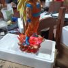 Goku Ssj 3 ssj3
Dragón Ball Z 
Tamaño:35cm
Cambia de luz 
son varias la base se ilumina por completo