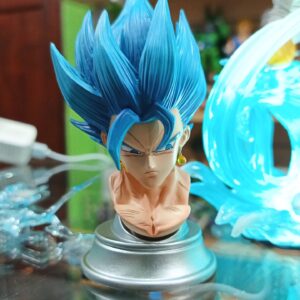 Vegito Vegeto 
Dragón Ball Z 
Tamaño:48cm
Viene con bases para las cabezas son 3 en total 
3 manos intercambiables 
Y para los q le gusta el Tetris para armar los rayos del poder