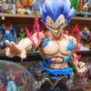 Vegeta Dios 
Cabezas intercambiables
Y torso 
Tamaño:34cm