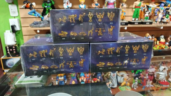 Las 12 armaduras 
Los caballeros del Zodiaco
