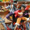 Luffy & Shanks 
One Piece 
Tamaño:50cm