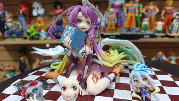 Jibril
No Game no Life
Tamaño:13cm
cara intercambiables