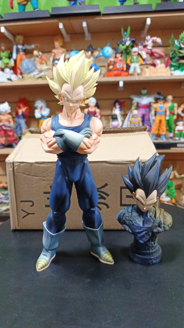 Vegeta ángel?
Dragón Ball Z 
Tamaño:29cm
Busto:15cm