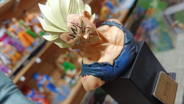 Vegeta Majin
marca VF
Dragón Ball Z 
Tamaño:28cm
Busto:17cm