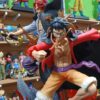 Luffy y shanks
One Piece 
Tamaño:50cm