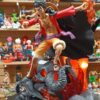 Luffy y shanks
One Piece 
Tamaño:50cm