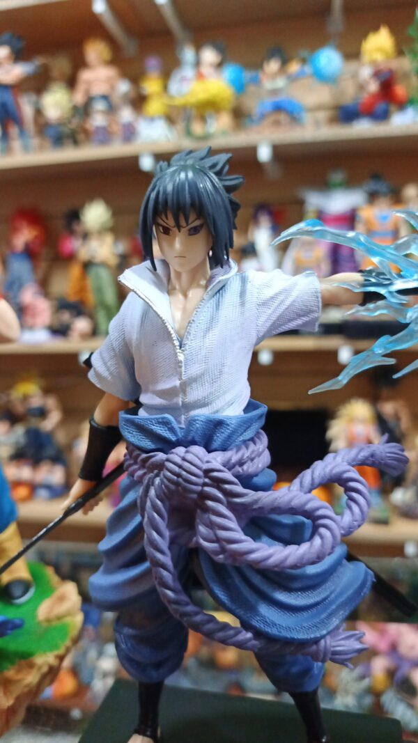 Naruto y Sasuke 
Naruto Shippuden 
tamaño:26cm