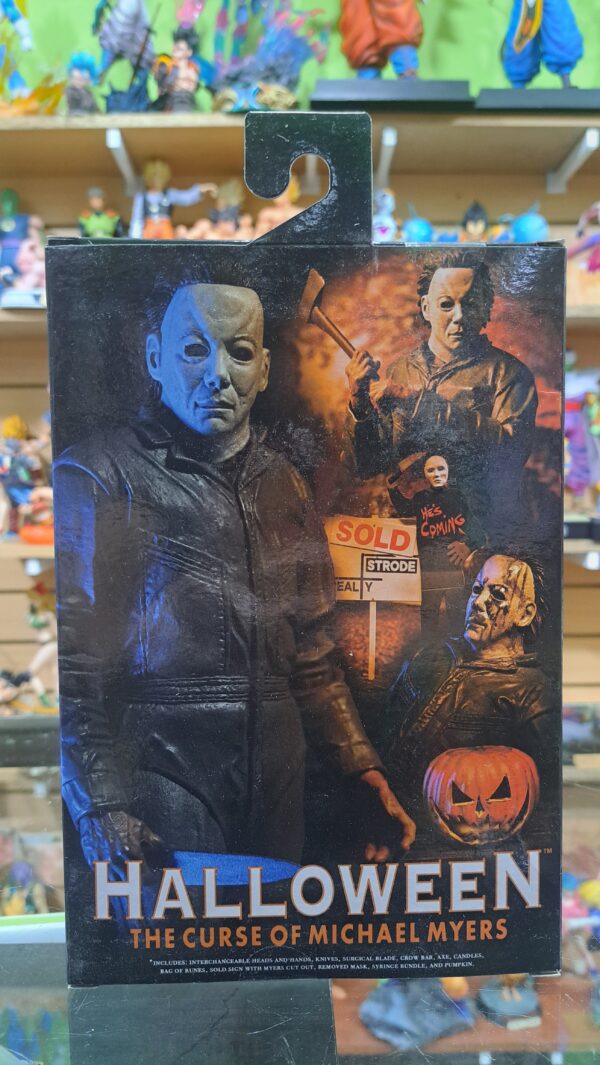 HALLOWEN MICHAEL MYERS 
ORIGINAL NECA 
THE CURSE OF MICHAEL MYERS