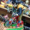 Goku en bici 🚲 
Dragón Ball Z 
Manga
Tamaño:20cm