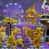 los caballeros del zodiaco 
los 12 signos 
armaduras de los caballeros de oro ( pvc )
